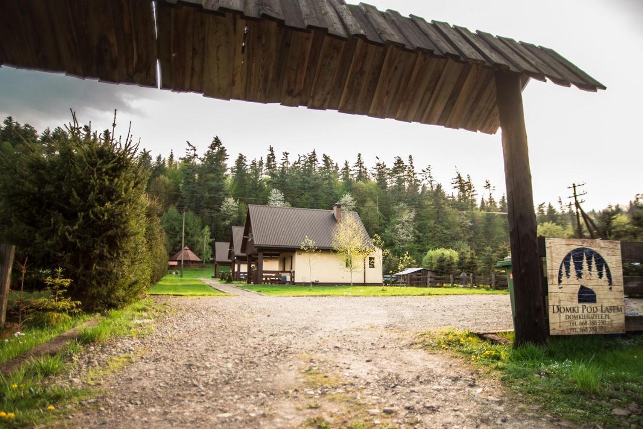 Domki Pod Lasem Lesko Exterior foto