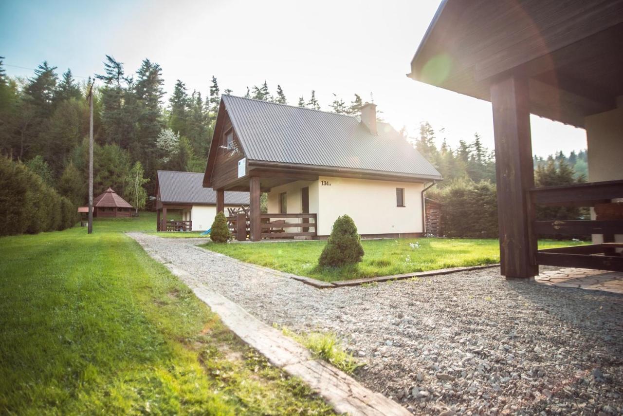 Domki Pod Lasem Lesko Exterior foto